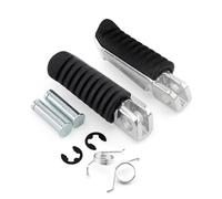 EASDTG Moto Arrière Pédale Compatible avec Ninja400 2011-2017 pour Z1000 2003-2009 pour Versys650 2010-2022 Repose-Pieds Avant Gauche Et Droit Pédales en Caoutchouc pour Moto