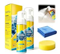 EaseHub Multi-Enzyme Foam Cleaner Spray, EaseHub Foam Cleaner, All-Purpose No Rinse Deep Cleaning Foamie, Powerful Multifunctional Enzyme Stain Remover, for Car Interior, Kitchen, Bathroom & Sofa，2pc