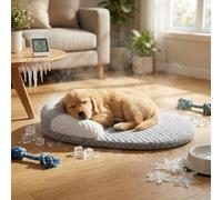 Easepuppy Dog Cooling Mat, Ice Silk Breathable Pet Cooling Pad for Summer, Washable Multi-Layer Comfort Bed Cushion for Small Medium Large Dogs and Cats, Portable Mattress for Crate Floor Car ，XL