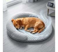 Easepuppy Tapis Rafraichissant Chien - Tapis Auto-Rafraîchissant Pour Chiens, Effet Rafraîchissant Immédiat, Durable Résistant, Facile Nettoyer, Adapté Aux Chiots Toutes Races Tailles (90 x 75CM)