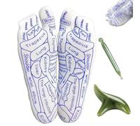Easerelief Socks Women, Easy Relief Socks, Acupressure Reflexology Socks with Tools - Position Indicators and Trigger Point, Pressure Point Foot Massage for Relieving Fatigue & Pain (C, Men)