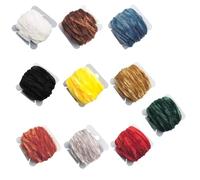 EaseSunny Bobine de fil chenille de 3,5 mm pour nymphes - Effet vers en laine - Rouleau de 5 m