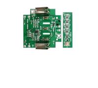 EaseSunny Carte de circuit imprimé - Boîtier de batterie - Module de protection pour Bosch 18 V BAT618 - Coque en plastique vert pour cellules 10 x 21700 - Kit de réparation à faire soi-même