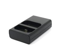 EaseSunny Chargeur de batterie rechargeable avec deux ports USB pour Ring Video Doorbell 2, station de charge rapide 5 V 2,1 A avec protection contre la surchauffe