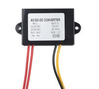 EaseSunny Convertisseur de puissance AC-DC 24 V vers 24 V 3 A 72 W, régulateur de tension étanche IP68 avec protection contre les surcharges pour camion, taxi, voiture, audio, lumières LED