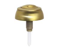 EaseSunny Double bouton de chasse d'eau pour Siamp Optima 49, bouton poussoir de rechange en ABS, finition dorée, s'adapte aux trous de réservoir de 16 à 50 mm