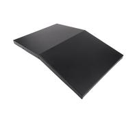 EaseSunny Housse de chargeur pour boîtier mural, station de charge EV, abri de pluie, kit de protection de toit résistant aux intempéries, protection durable en alliage d'acier pour l'extérieur