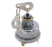 EaseSunny Interrupteur d'allumage 4 positions avec 2 clés pour tracteurs Massey Ferguson 35 65 135 148 165 175 185 188 835 FE35 12 V/24 V