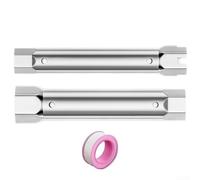 EaseSunny Jeu de clés de lavabo à mâchoire réglable pour installation de vidange d'évier - Outil de plomberie en acier robuste avec mécanisme de changement rapide 23-40 mm (23-27 et 34-40 mm)
