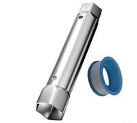 EaseSunny Jeu de clés de lavabo à mâchoire réglable pour installation de vidange d'évier - Outil de plomberie en acier robuste avec mécanisme de changement rapide 23-40 mm (34-40 mm)
