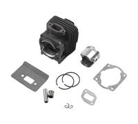 EaseSunny Kit de piston cylindrique de 44 mm pour débroussailleuse 52CC 44F 5 Résistance améliorée et légère pour une efficacité accrue