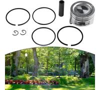 EaseSunny Kit piston et bague pour moteur Honda GX120 (alésage de 60 mm) - OEM 13101-ZH7-010 - Avec goujon et clips - Remplacement non OEM