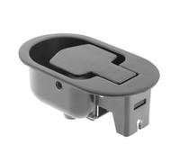 EaseSunny Levier de rechange en métal pour fauteuil inclinable - En alliage d'aluminium industriel - Pour canapé - Compatible avec câble de 3 mm et 6 mm - Noir