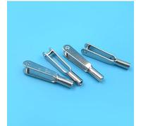 EaseSunny Lot de 12 embouts de bielle en métal pour avion à aile fixe télécommandée, filetage M2 et M3 pour tiges de poussée en carbone et en acier