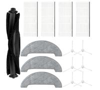 EaseSunny Lot de 14/21 pièces de rechange pour aspirateur Wiami FX-11 Plus, accessoires pour robot aspirateur, brosse latérale principale, nettoyage en profondeur, nylon ABS durable, kit de 14/21