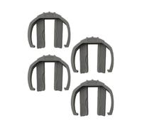 EaseSunny Lot de 2/4 clips en C pour nettoyeur haute pression, remplacement Karcher, raccord rapide, clip en C gris pour Karcher K2 K3 K7, raccord en plastique