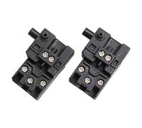 EaseSunny Lot de 2 interrupteurs pour scie à onglet Makita partie 651923-1, compatible avec LS1013, LS1040, UC3530A, facile à installer, métal et plastique