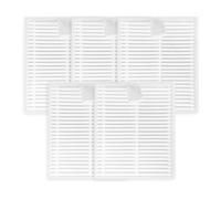 EaseSunny Lot de 5 filtres de rechange lavables compatibles avec Roborock Q7 M5/M5+/TF/L5/B/T+, attrape-poussière haute efficacité pour aspirateur robot