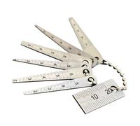 EaseSunny Lot de 7 règles coniques à petite pointe pour outils de mesure de génie mécanique