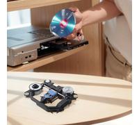 EaseSunny Mécanisme d'objectif DVD, tête de ramassage DVD, assemblage de lentille optique, mouvement en plastique, remplacement haute performance pour Sony KHS-313A KHS-313AAM 313AAA, pièce argentée