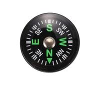 EaseSunny Mini boussole, boussole de poche, boussole de randonnée, outil de navigation en plastique de 20 mm pour camping, bateau, aventures en plein air, noir