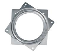 EaseSunny Plateau tournant pivotant à 360 degrés, base en acier galvanisé pour chaises de bar, sièges de bureau, présentoirs, 15,2 cm