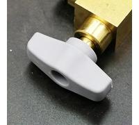 EaseSunny Poignée de commutateur de valve d'entrée d'eau, bouton de chaudière, boutons de commande pour chaudières murales Vaillant, pièce de rechange grise en plastique durable, accessoire de système