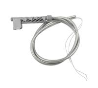 EaseSunny Poignée de pulvérisation électrique avec interrupteur d'alimentation et contrôle du débit réglable, tube métallique et plastique double fil pour systèmes de nettoyage de jardin