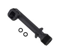 EaseSunny Raccord de tuyau de sortie coudé pour nettoyeur haute pression Karcher K2 K3 K1, construction robuste, facile à installer, partie 5.064-396, noir