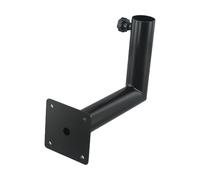 EaseSunny Starlink Support en métal pour avant-toit Noir Kit de montage à angle droit compatible V2 Support d'antenne parabolique pour équipement Internet