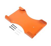 EaseSunny Support mural pour souffleur de feuilles, crochet de rangement de garage, pour Stihl BG-50 BG-56 BG-66 BG-86 SH-86, cintre en métal recouvert de caoutchouc orange, 1 pièce