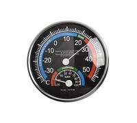 EaseSunny Thermo-hygromètre analogique pour contrôle de la température et de l'humidité de la pièce intérieure, grand cadran, avec indicateur de plage de confort pour la maison, le bureau, la serre