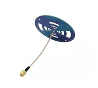 EaseSunny UWB Antenne 550 MHz-7 GHz Log-Périodique, Antenne RF omnidirectionnelle ultra-large bande, équipement de communication radio pour applications à large bande