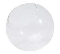 EaseSunny Vase en verre transparent, boule de verre suspendue, récipient pour terrarium, ouverture pour plantes, bougies, décoration de fête de mariage