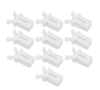 EaseSunny Verrou de rechange pour poubelle avec interrupteur autobloquant - Clip de réparation pour couvercles tactiles, poubelles de cuisine, étuis à lunettes de voiture, boîtes de rangement (noir