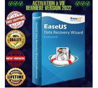 EaseUS Data Recovery Wizard Technician 2022 PC WINDOWS ACTIVATION À VIEEMAIL LIVRAISION EXTRA-RAPIDE (20s) (à Télécharger)