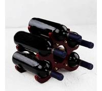 Eashaoo Présentoir à vin sur pied pour comptoir - Support de rangement pour bouteilles de bar à domicile - Organisateur de rangement pour bouteilles de vin pour cuisine, salle à manger, cave (style A)