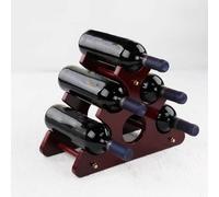 Eashaoo Présentoir à vin sur pied pour comptoir - Support de rangement pour bouteilles de bar à domicile - Organisateur de rangement pour bouteilles de vin pour cuisine, salle à manger, cave (style C)