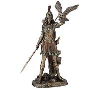 EaShiva Déesse Athena avec Une Chouette et Portant Une Lance