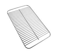 EasiBBQ Grille de barbecue en acier inoxydable 80631 pour barbecue au charbon et au gaz Weber Go-Anywhere, remplace 70211, 3634, 67195, 40,6 x 25,4 cm