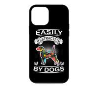 Easily Distracted by Dogs Beagle Dog Lovers Puppy Coque pour iPhone 12 Mini