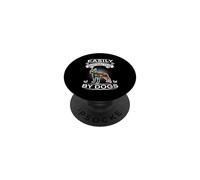 Easily Distracted by Dogs Boston Terrier Dog Lovers Puppy PopSockets PopGrip Adhésif