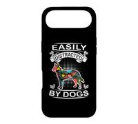 Easily Distracted by Dogs German Shepherd Dog Lover Coque pour iPhone Air