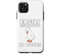 Easily Distracted By Ducks Funny Duck Lover Men Women Kids Coque pour iPhone 11 Pro Max