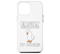 Easily Distracted By Ducks Funny Duck Lover Men Women Kids Coque pour iPhone 12 Pro Max