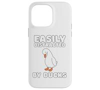 Easily Distracted By Ducks Funny Duck Lover Men Women Kids Coque pour iPhone 14 Pro Max
