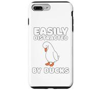 Easily Distracted By Ducks Funny Duck Lover Men Women Kids Coque pour iPhone 7 Plus/8 Plus