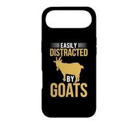 Easily Distracted by Goats Funny Goat Lover Animal Coque pour iPhone Air