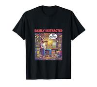 Easily Distracted by radios l Ham Radio Amateur Radio T-Shirt
