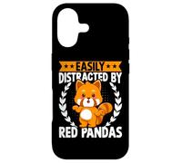 Easily Distracted by Red Pandas Funny Cute Kawaii Red Panda Coque pour iPhone 17